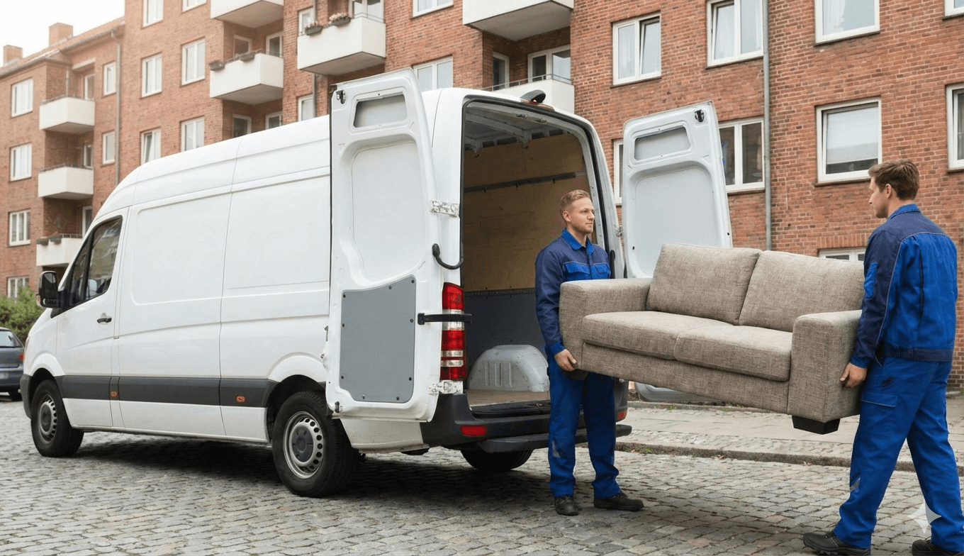 Załadunek mebli CHRUPTRANS